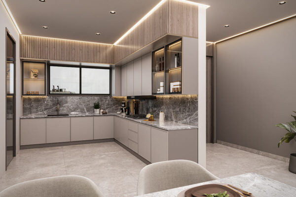 Lovis Lake View Kitchen